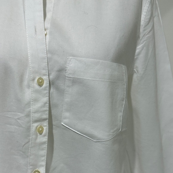 GAP Crisp Collared Shirt Button down Preppy Cleangirl Capsule Luxury Classic M - Picture 4 of 6
